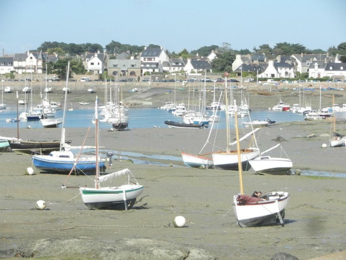 Vue Mer Cote De Granit Rose En Bretagne Trebeurden Bagian luar foto
